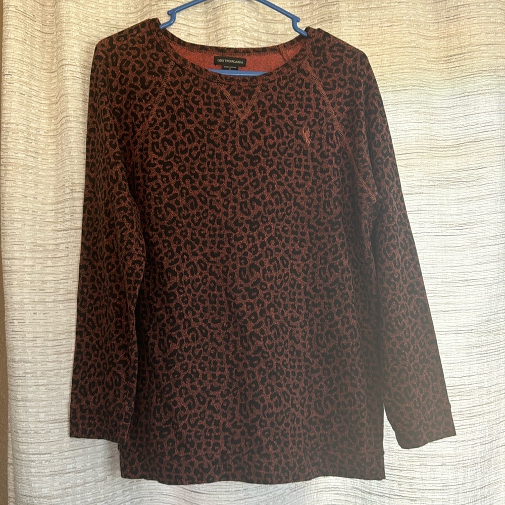 Size S leopard tunic